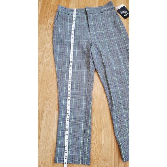 Bar III Becca Tilley x Plaid Tapered Pants - Picture 7 of 15